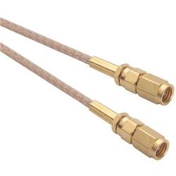 Picture of RG316 Coaxial Cable, SMC Plug / Plug, 2.5 ft