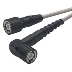 Picture of RG58 ThinNet Coaxial Cable, BNC Male / 90° Male, 5.0 ft