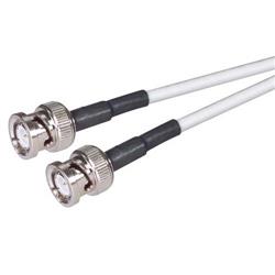 Picture of RG58 ThinNet Plenum Coaxial Cable, BNC Male / Male, 15.0 ft