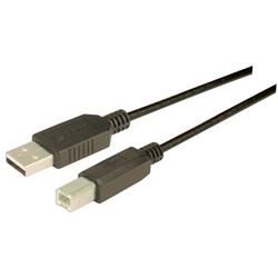 Picture of Economy USB Cable, Type A - B, 0.3 Meters