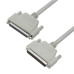 Picture of Deluxe Molded D-Sub Cable, HD62 Male / Female, 15.0 ft