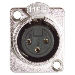 Picture of XLR 3 Pin Solder Connector, Female