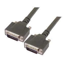 Picture of Heavy Duty D-sub Cable, DB15 Male / Male, 10.0 ft