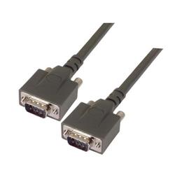 Picture of Heavy Duty D-sub Cable, DB9 Male / Male, 2.5 ft