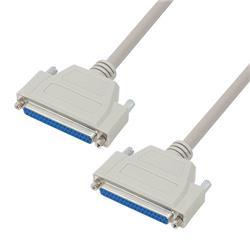 Picture of Reversible Hardware Molded D-Sub Cable, DB37 F / F, 10.0 ft