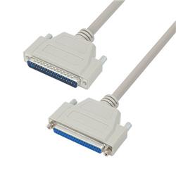 Picture of Reversible Hardware Molded D-Sub Cable, DB37 Male / Female, 10.0 ft