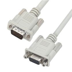 Picture of Premium Molded D-Sub Cable, HD15 Male / HD15 Female, 50.0 ft
