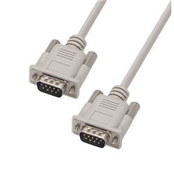 Picture of Premium Molded D-Sub Cable, DB9 Male / Male, 10.0 ft