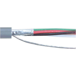 Picture of 4 Conductor 24 AWG Bulk Cable, 100 ft Coil