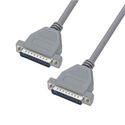 Picture of Economy Molded D-sub Cable, DB25 Male / Male, 1.0 ft