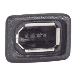 Picture of IEEE-1394 Firewire Cable, Type 1 M - Type 1 F, 2.0m