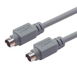 Picture of Economy Molded Cable, Mini DIN 8 Male/Male 6.0 ft