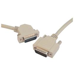 Picture of Deluxe Molded D-Sub Cable, DB15 Male / 45° Right Exit Male, 15.0 ft
