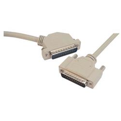 Picture of Deluxe Molded D-Sub Cable, DB25 Male / 45° Right Exit Male, 10.0 ft