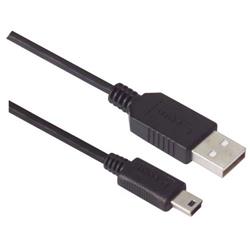 Picture of Premium USB Cable Type A - Mini B 5 Position, 0.5m