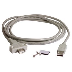 Picture of Premium USB Type A Male / Female Mounting Extension Cable, 2.0m