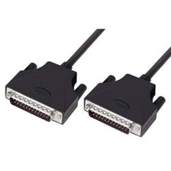 Picture of LSZH D-Sub Cable, DB25 Male / DB25 Male, 2.5 ft