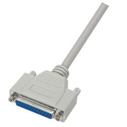 Picture of Deluxe Null Modem Reverser Cable, DB25 Female / Female, 10.0 ft