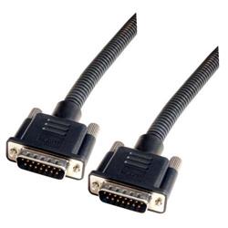 Picture of Plastic Armored DB15 Cable, Male/Male, 25 ft