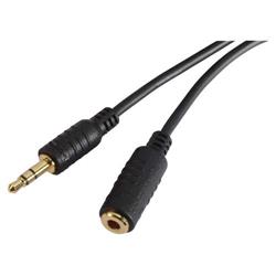 Picture of Stereo ThinLine Audio Cable, Male / Female, 5.0 ft