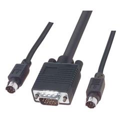 Picture of KVM Cable, Male / Male, 5.0 ft