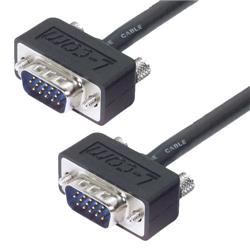Picture of Super Thin SVGA Cable, HD15 Male / Male, 10.0 ft