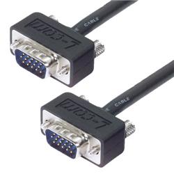 Picture of Super Thin SVGA Cable, HD15 Male / Male, 50.0 ft