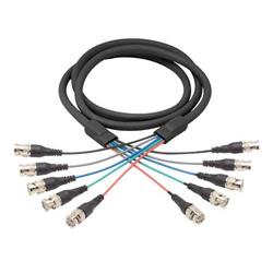 Picture of Premium RGB Multi-Coaxial Cable, 5 BNC Male / Male, 50.0 ft