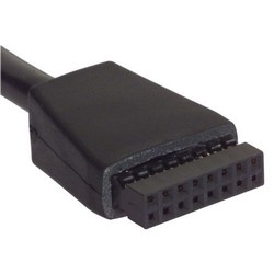 Picture of SVGA HD15 Male/Female w/ Disconnect and Wall Plate 20.0 ft