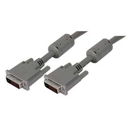 Picture of Premium DVI-D Dual Link DVI Cable Male / Male w/ Ferrites, 5.0 ft
