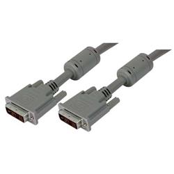 Picture of Premium DVI-I Single Link DVI Cable Male / Male  w/ Ferrites, 10.0 ft