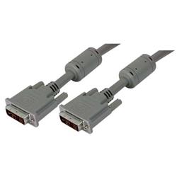 Picture of Premium DVI-I Single Link DVI Cable Male / Male  w/ Ferrites, 5.0 ft