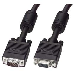 Picture of Premium SVGA Cable, HD15 Male / Female with Ferrites, Black100.0 ft