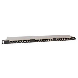 Picture of Category 5E STP Patch Panel, 24-Port Shielded EIA568A/B