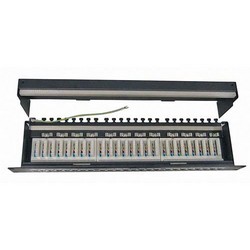 Picture of Category 5E STP Patch Panel, 24-Port Shielded EIA568A/B
