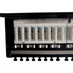 Picture of Category 5E STP Patch Panel, 24-Port Shielded EIA568A/B