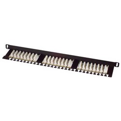 Picture of Category 5E UTP Patch Panel, 24-Port EIA568A/B