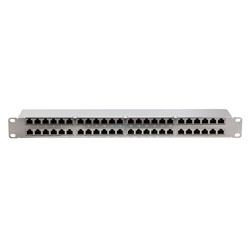 Picture of 1U Cat6A 48 Port Shielded Patch Panel