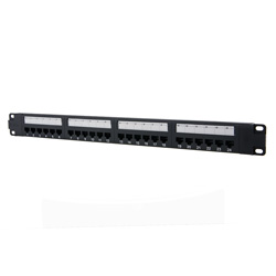 Picture of Category 5e PoE+ Patch Panel with Cable Management