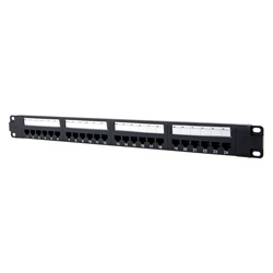 Picture of Category 6 PoE+ Patch Panel with Cable Management