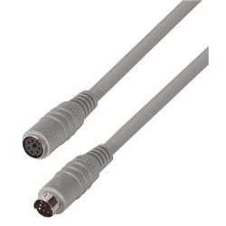 Picture of Molded Extension Cable, Mini DIN 6 Male / Female, 15.0 ft