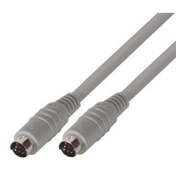 Picture of Molded Cable, Mini DIN 6 Male / Male, 10.0 ft