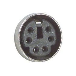 Picture of Mini DIN 6 pin female to DIN 5 pin male adaptor