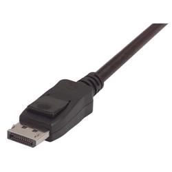 Cable DisplayPort negro RS PRO, con. A: DisplayPort macho, con. B:  DisplayPort macho, long. 3m