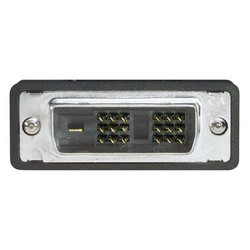 Picture of DVI-D Single Link LSZH DVI Cable Male / Male Right Angle, Bottom, 10.0 ft