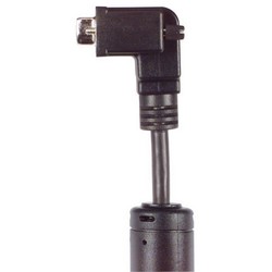 Picture of DVI-D Single Link LSZH DVI Cable Male / Male Right Angle, Bottom, 3.0 ft