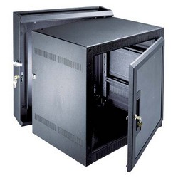 Picture of 19" Wall Mount Pivoting Rack Cabinet 10U