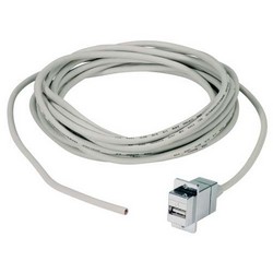 Picture of USB Type A Female Panel Mount Coupler / 5 Mtr Cable