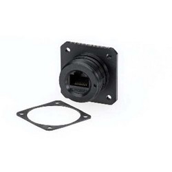 Picture of Cat5e, Ruggedized Flange Mount w/Anodized finish