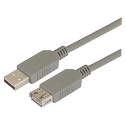Picture of Deluxe USB Cable Type A Male/Female Extension Cable, 0.3m